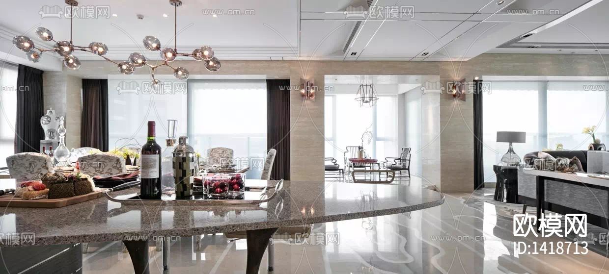 家装cad施工图下载（渲染图5）