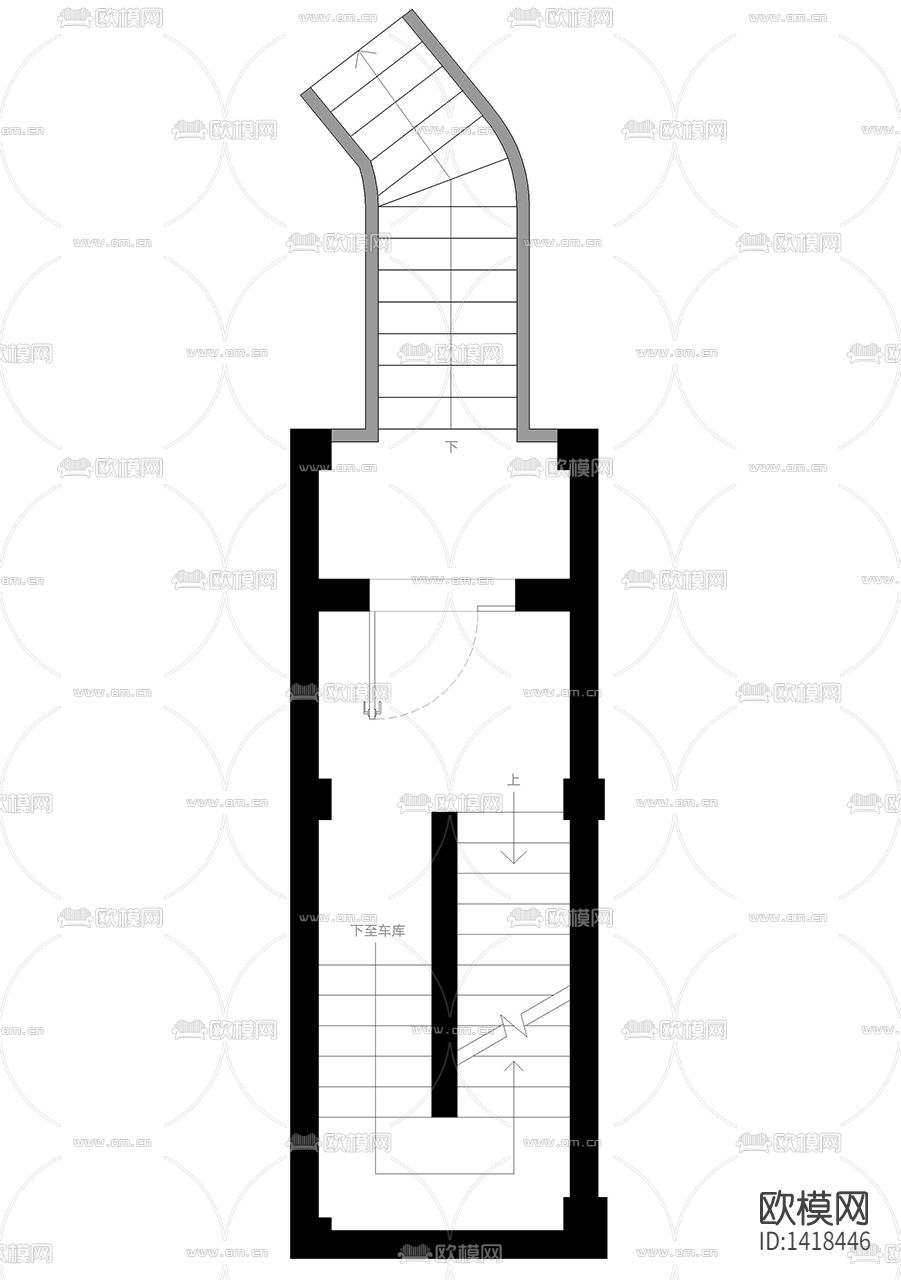 家装cad施工图下载（渲染图4）