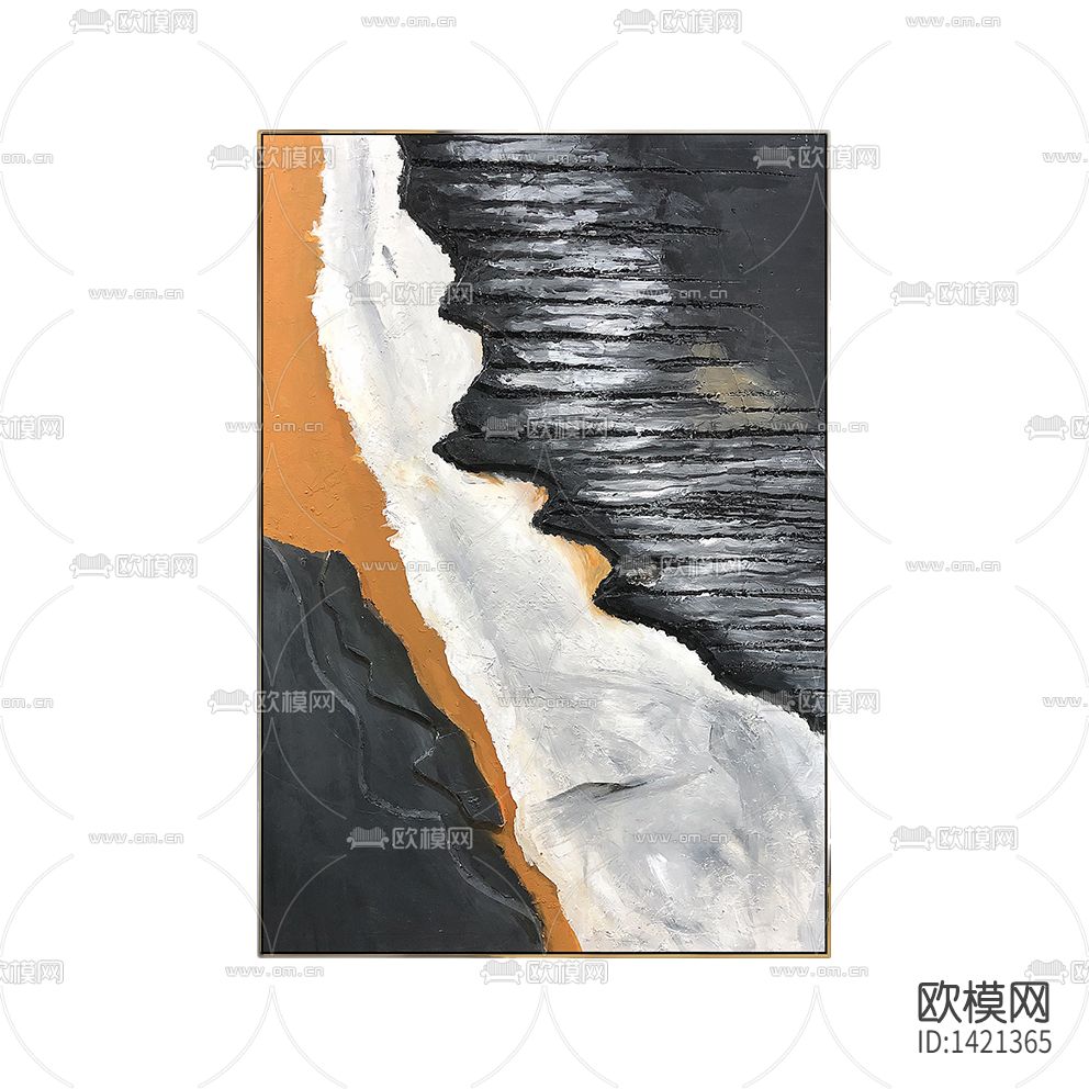 现代轻奢抽象装饰画下载