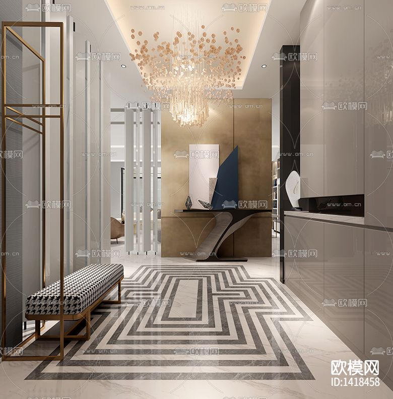 家居cad施工图下载（渲染图7）