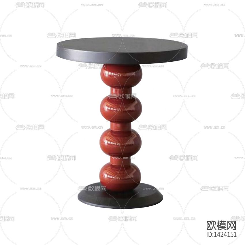 现代轻奢创意几何边几下载