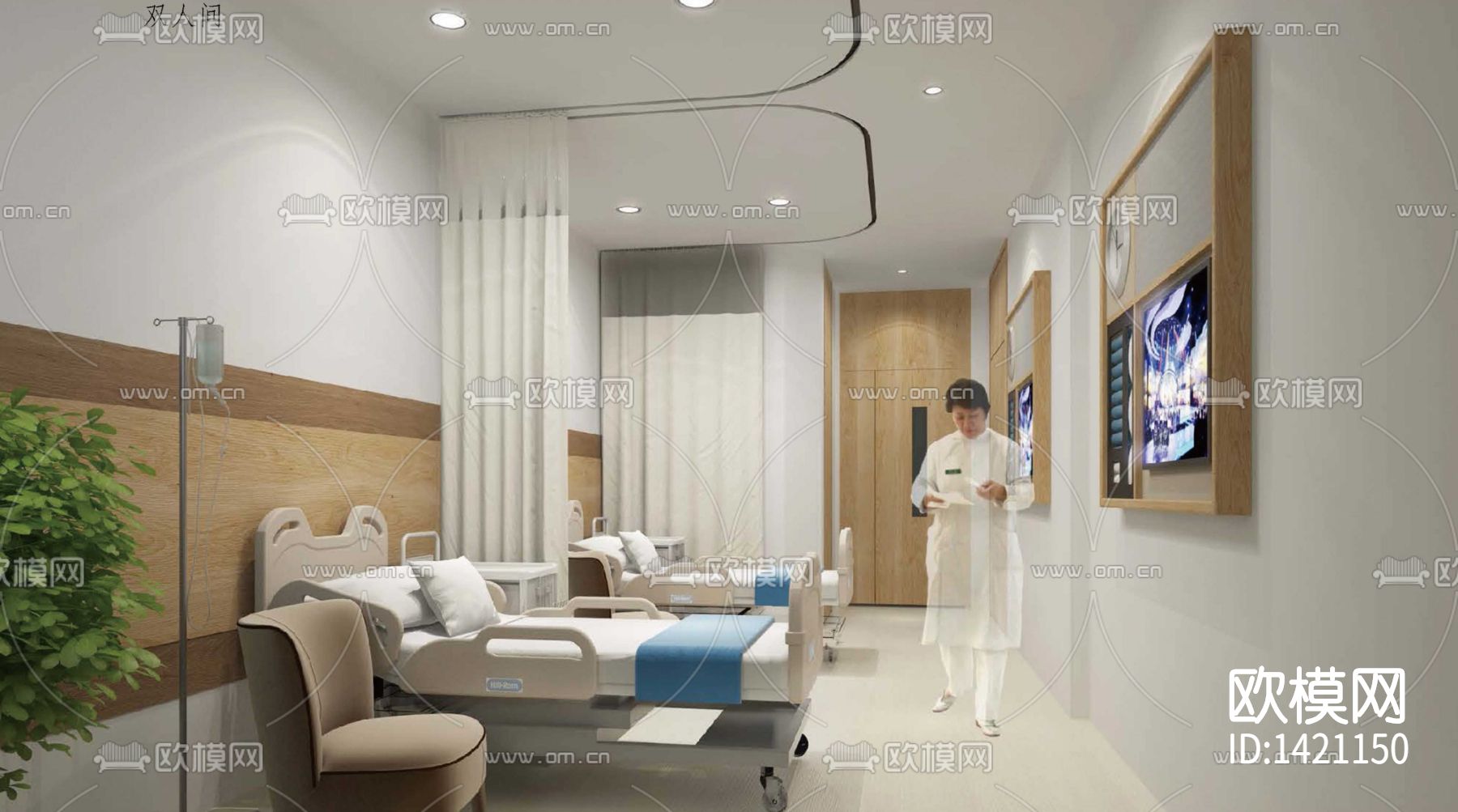 医院cad施工图效果图