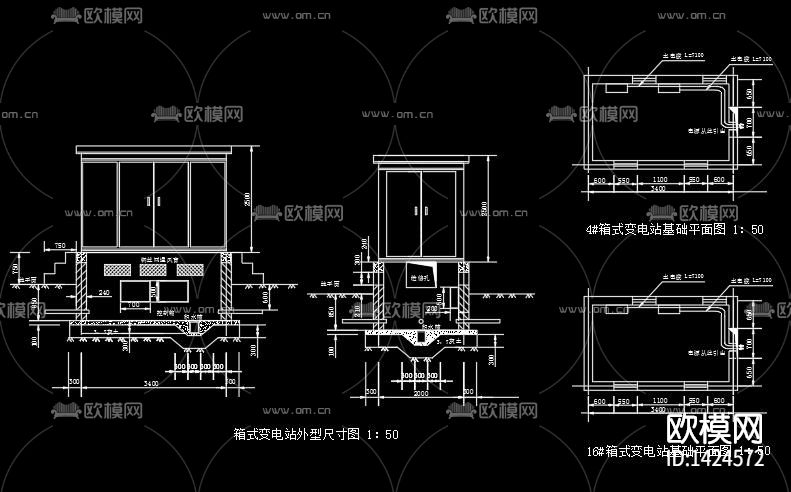 路灯照明竣工图下载（渲染图2）