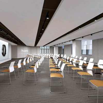  现代培训教室会议室su模型 