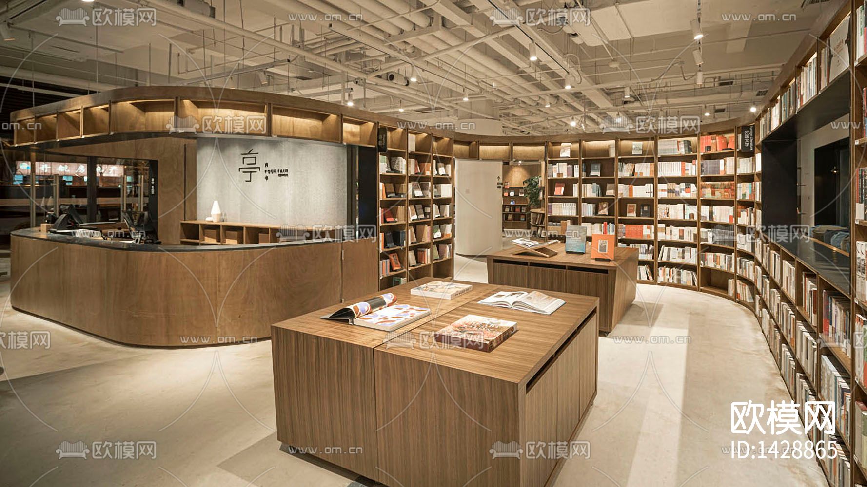 图书馆装修cad施工图