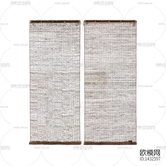 日式禅意布艺卷帘下载