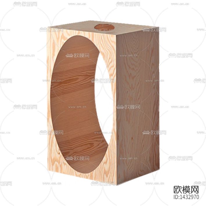 北欧简约创意实木边几下载