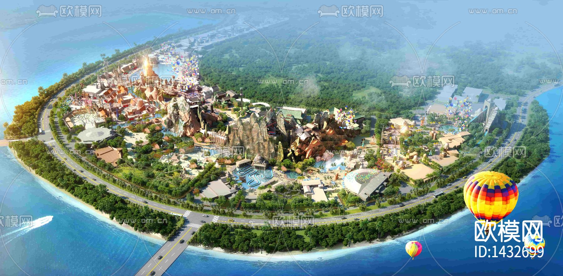 主题乐园建筑cad施工图