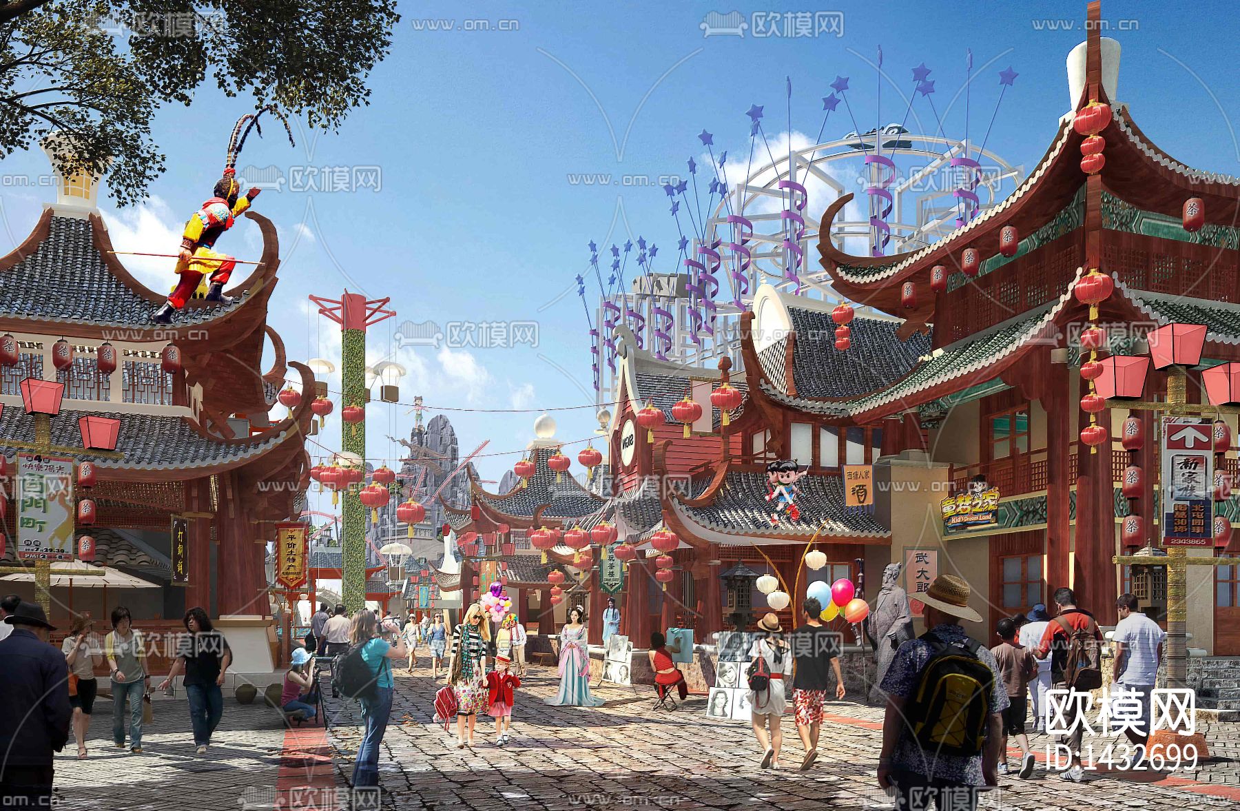 主题乐园建筑cad施工图