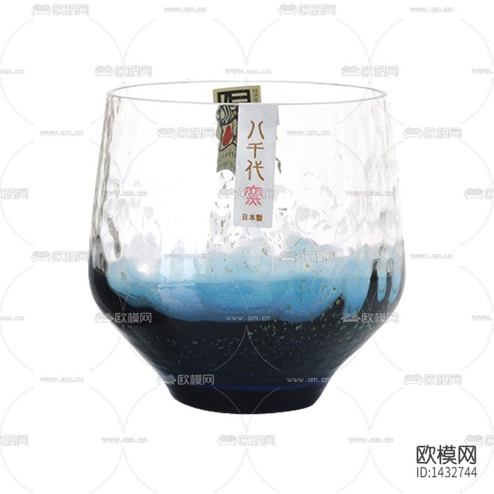 日式镶金箔八千代窯酒杯