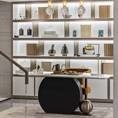 方黄设计 现代书房