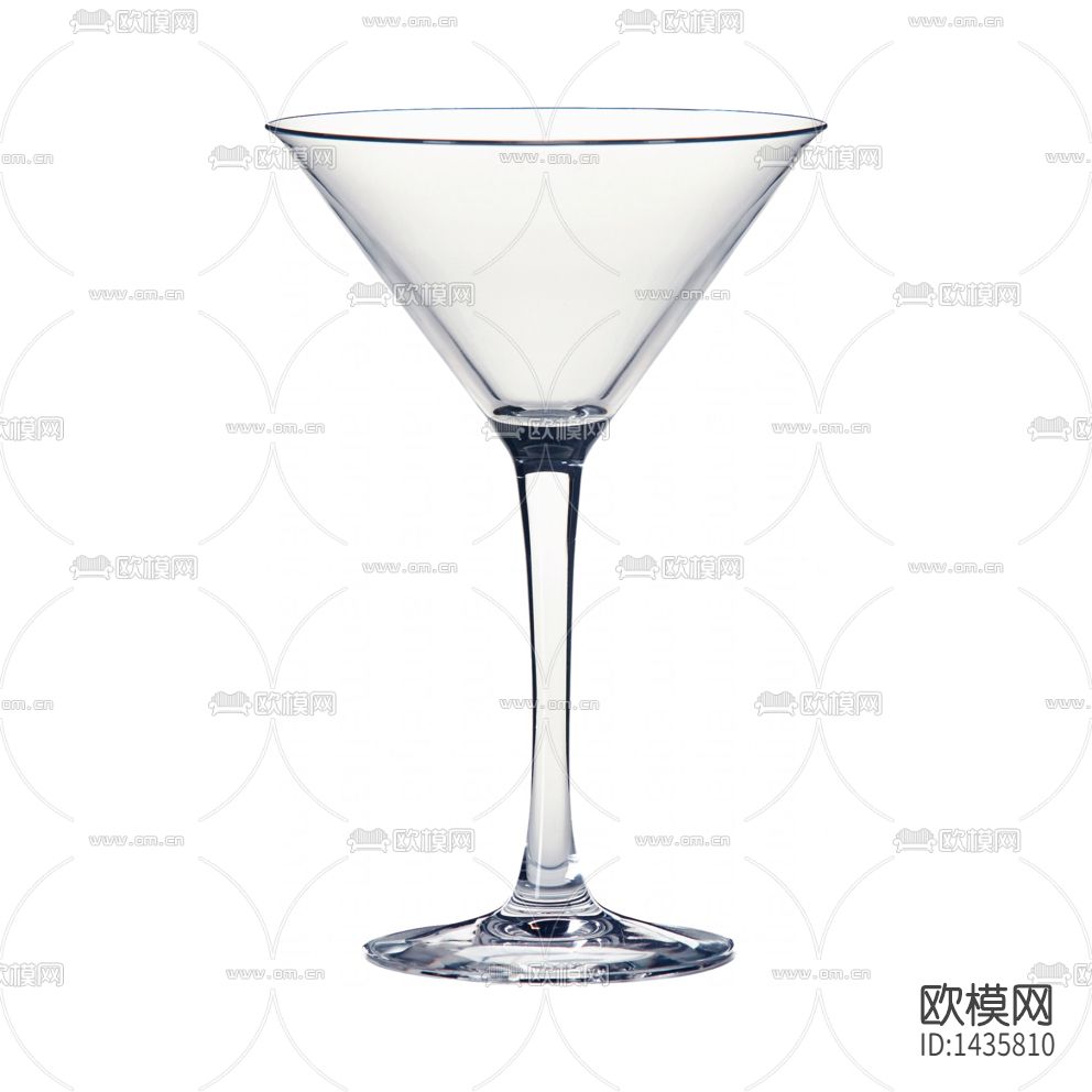 现代简约玻璃高酒杯下载
