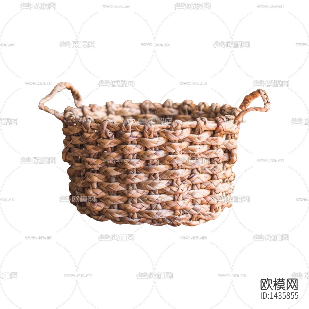 美式乡村风海草编储物篮