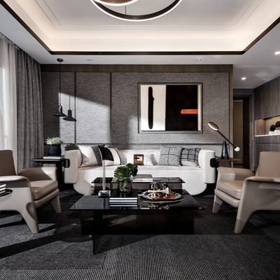 MYP设计 现代轻奢沙发组合