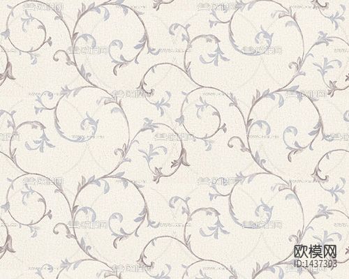 美式简约创意花卉印花布艺墙布