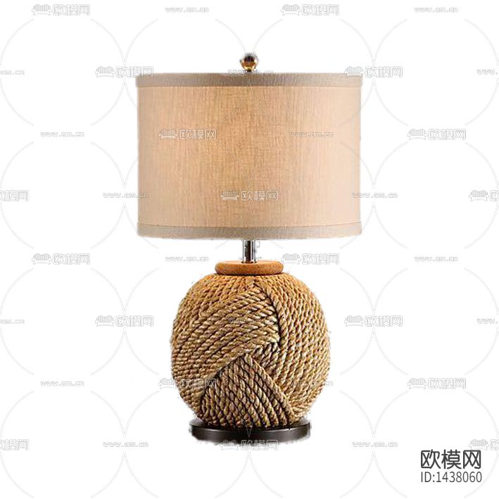 北欧简约创意麻绳编织台灯下载