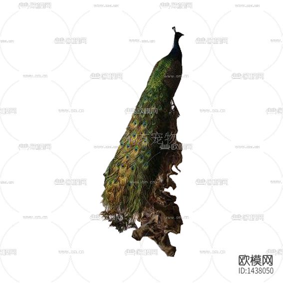 东南亚孔雀摆件下载