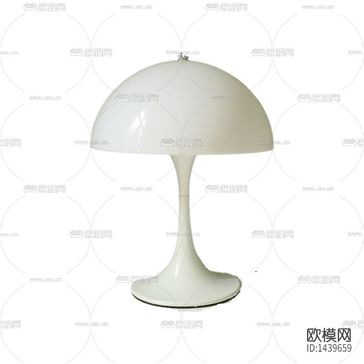 北欧极简创意塑料玻璃蘑菇台灯下载