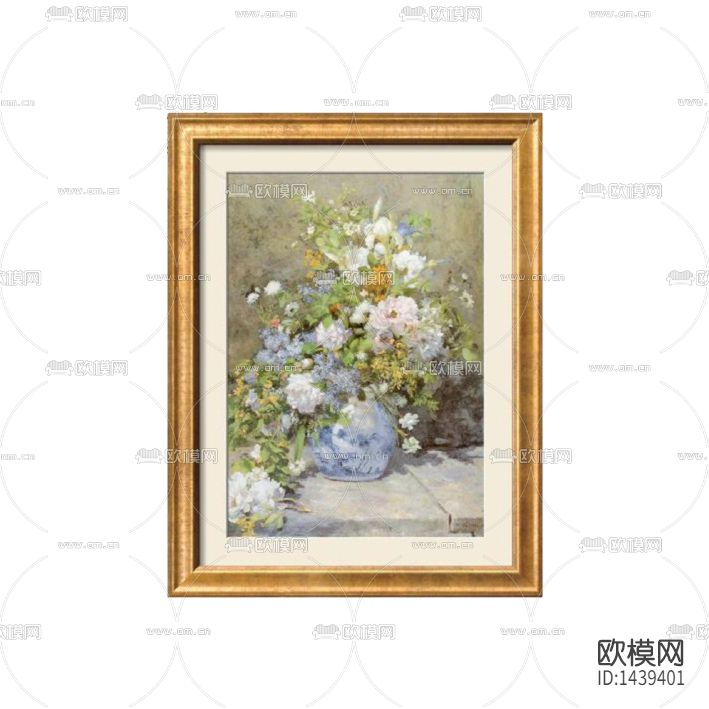 简欧创意花卉油画装饰画