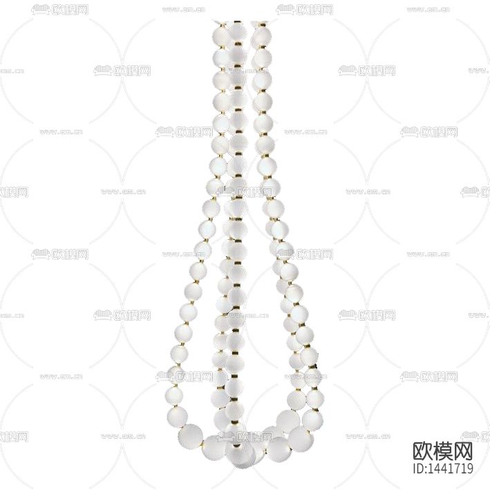 现代简约创意珠链