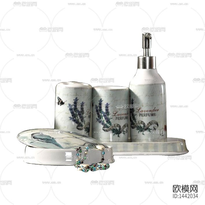 现代简约陶瓷卫浴套件