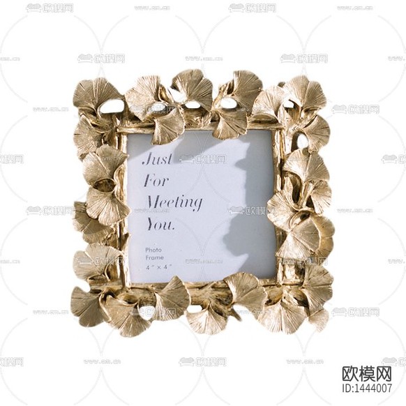 欧式实木银杏叶画框装饰画下载
