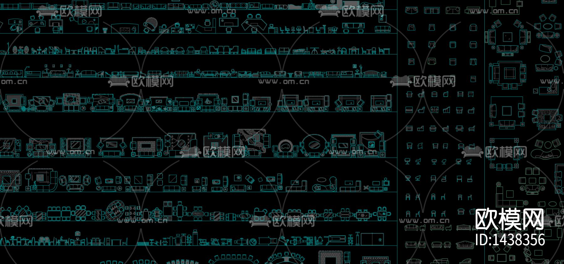 家具素材图库大全下载（渲染图2）