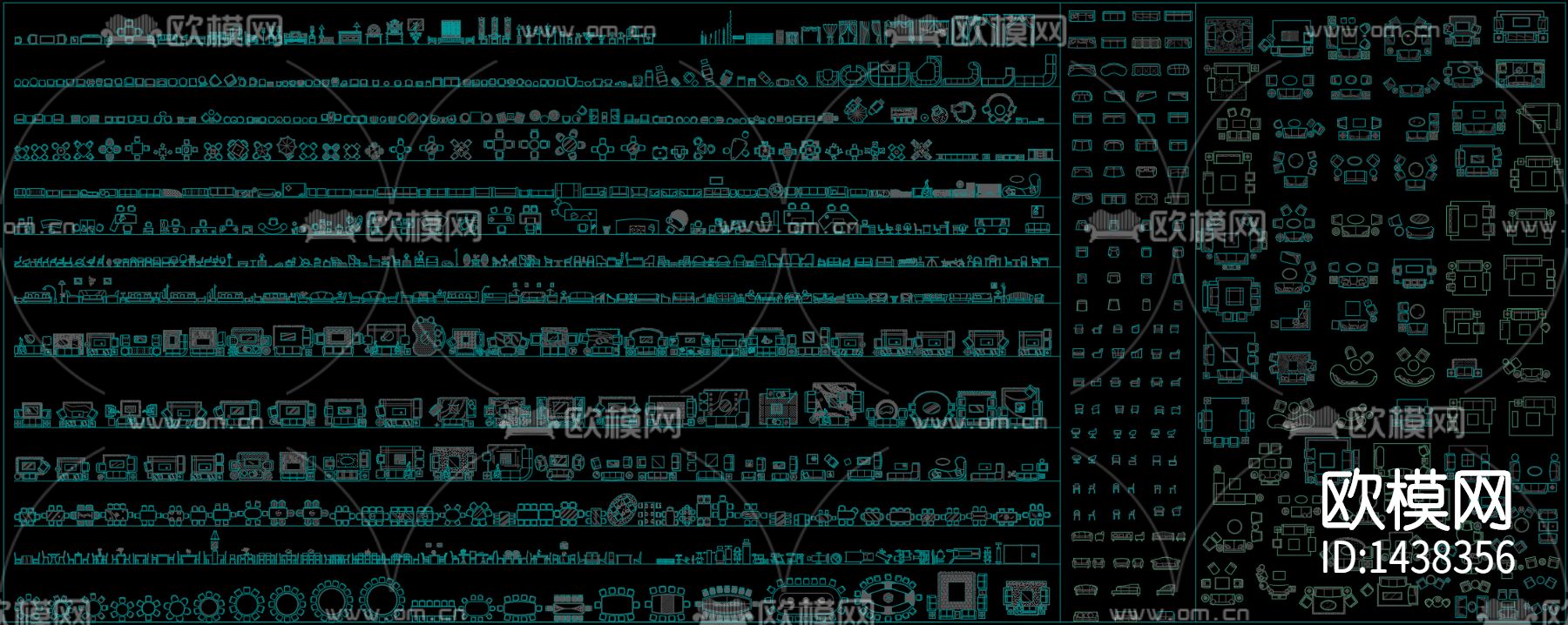 家具素材图库大全下载（渲染图1）