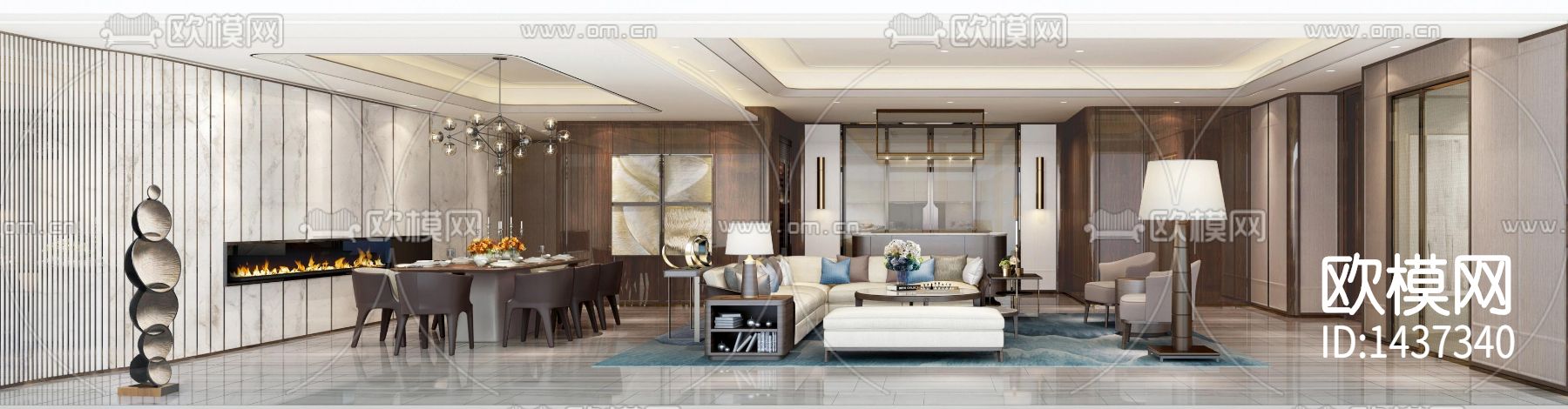 家居cad施工图下载（渲染图2）