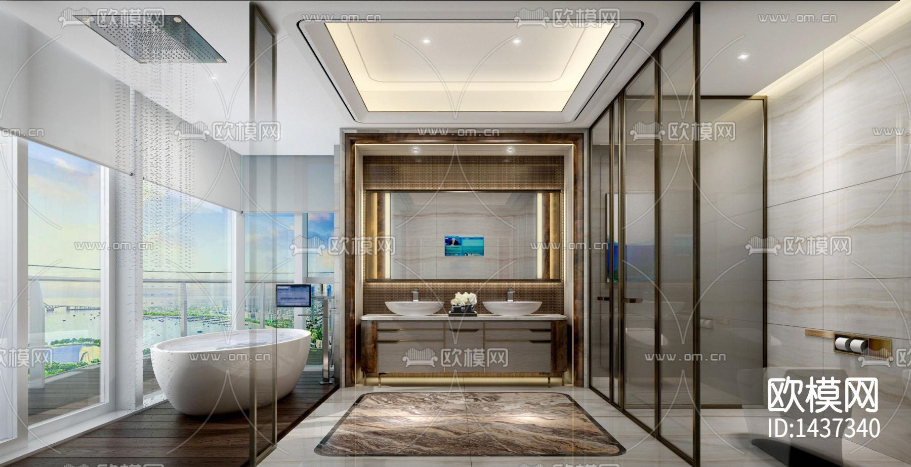 家居cad施工图下载（渲染图4）