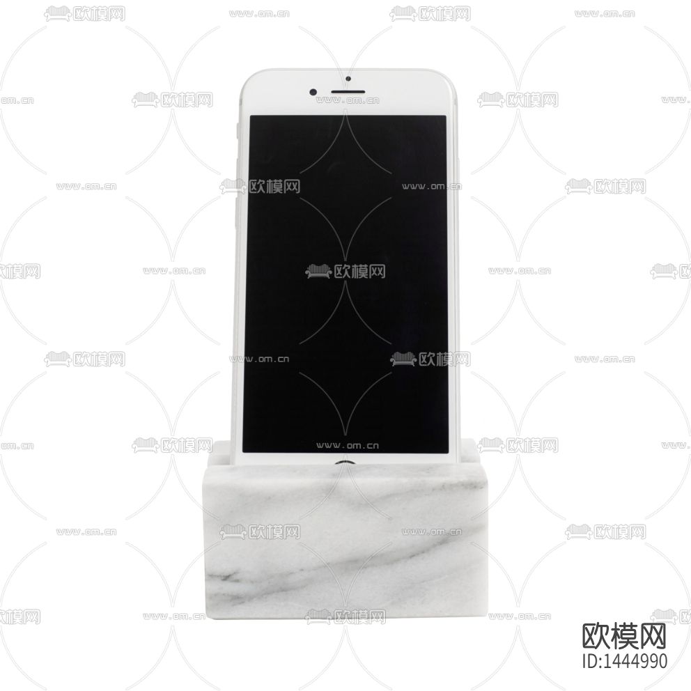 现代简约创意大理石手机底座摆件下载