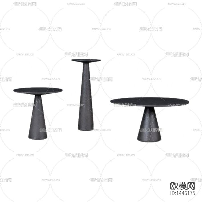 现代极简创意实木边几下载