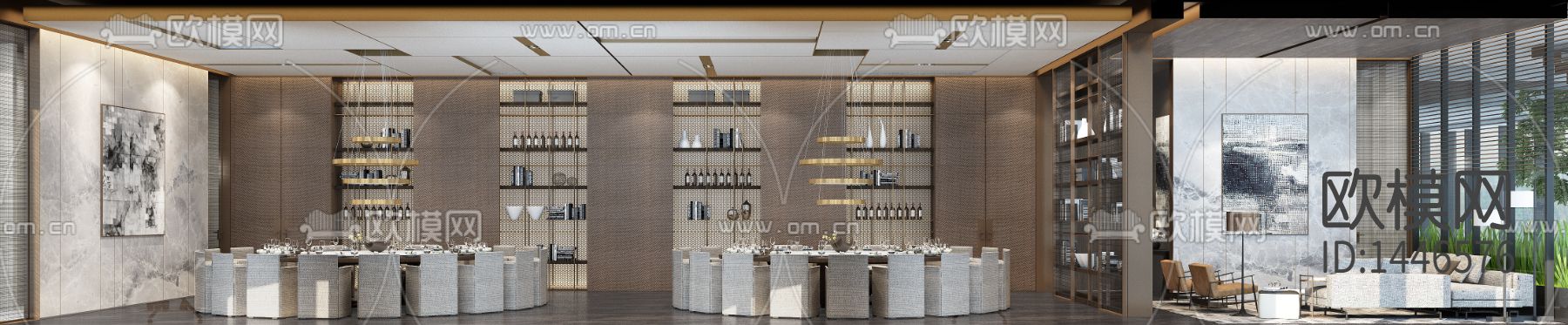 企业会所cad施工图