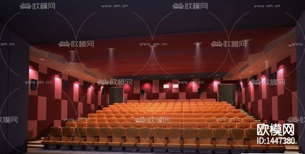 电影院cad施工图