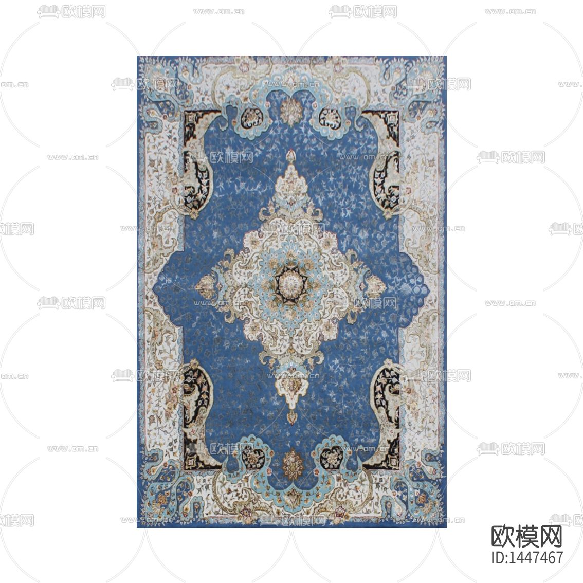 欧式古典花卉印花布艺地毯下载