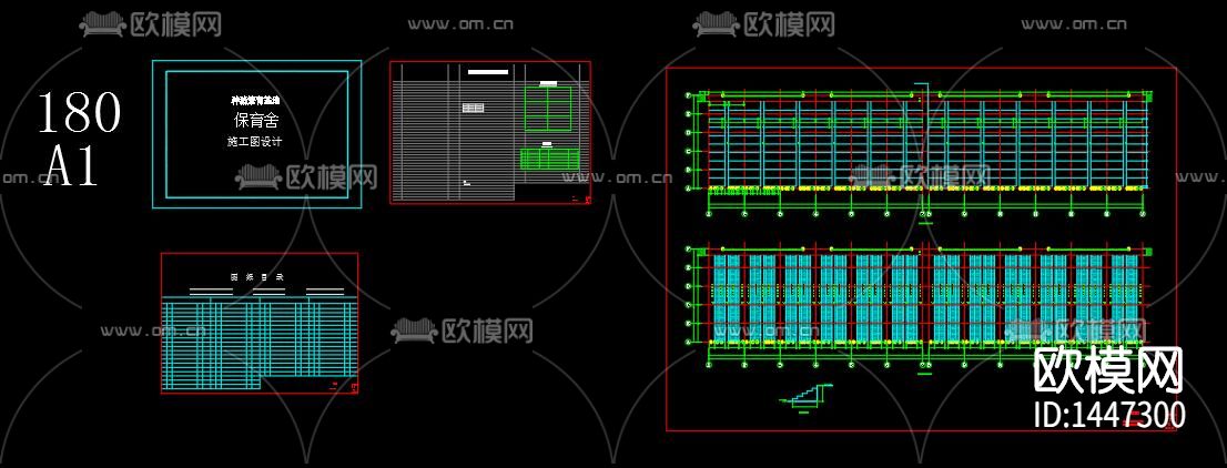 养殖场cad图纸
