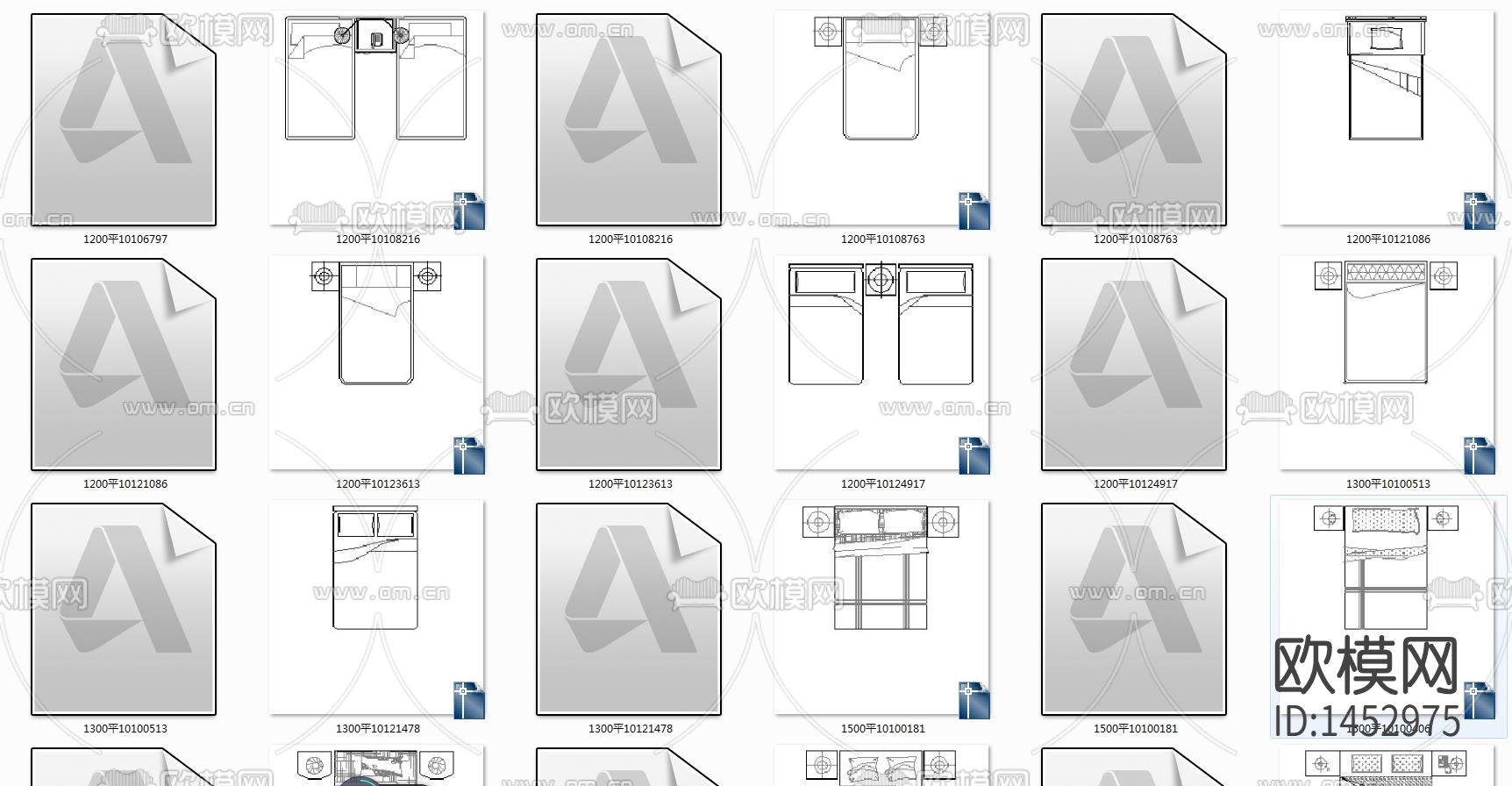 床cad图库下载（渲染图2）