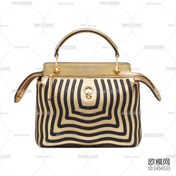 现代轻奢时尚皮革女式手提包下载