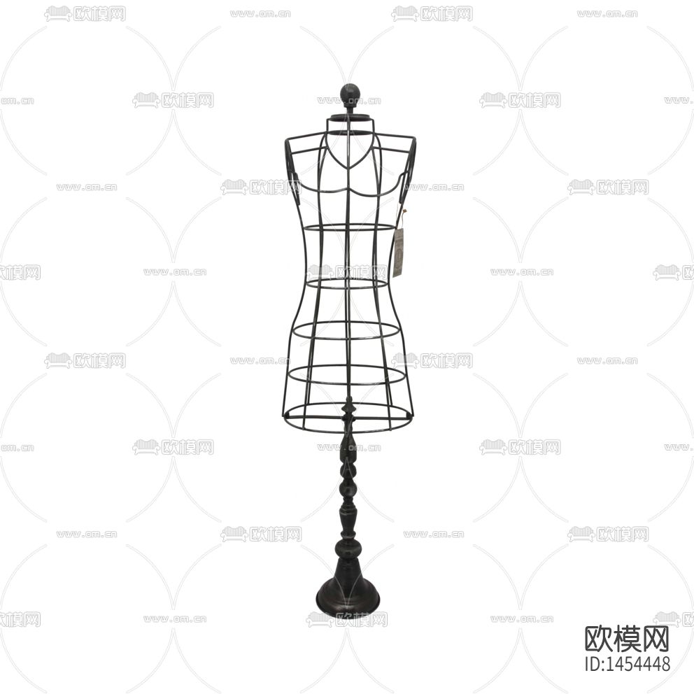 美式简约创意实木模特衣架
