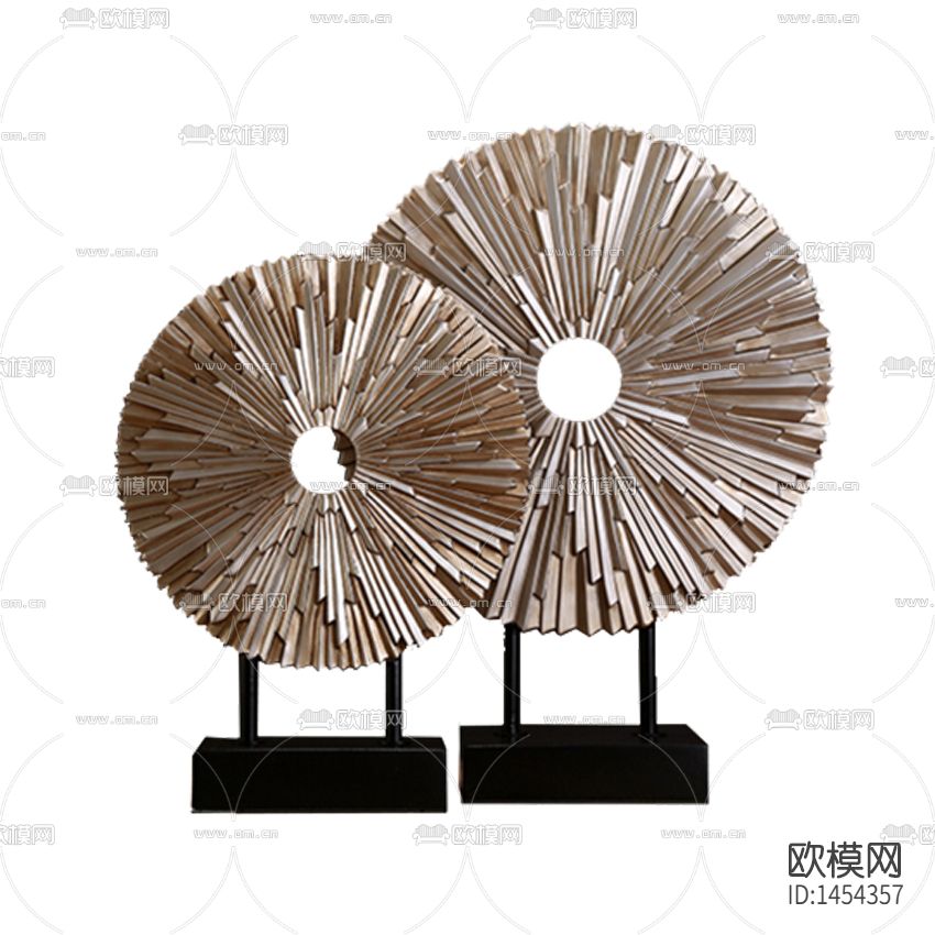 美式简约创意树脂摆件下载