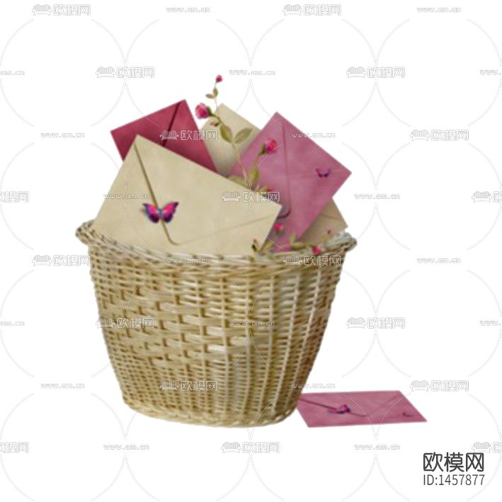 北欧简约创意竹编收纳篮