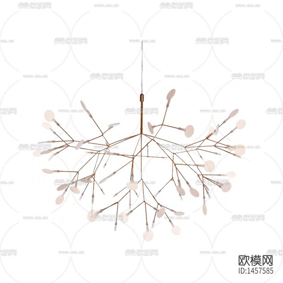 北歐創(chuàng)意金屬樹枝吊燈下載
