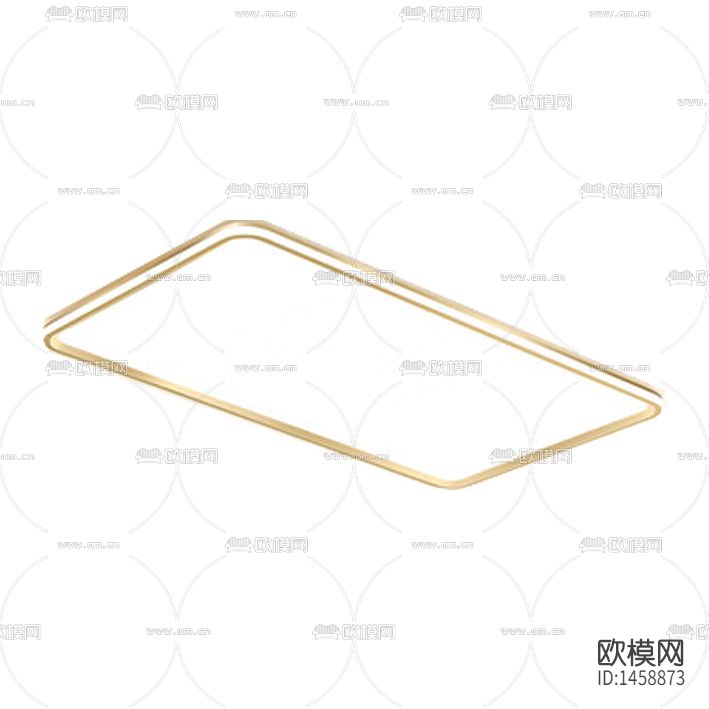 现代极简创意金属吸顶灯下载