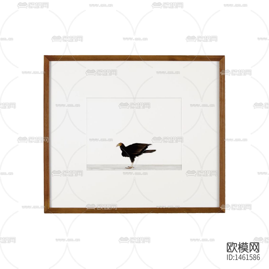 北欧简约创意飞鸟装饰画下载