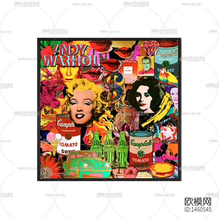 美式复古创意装饰画下载