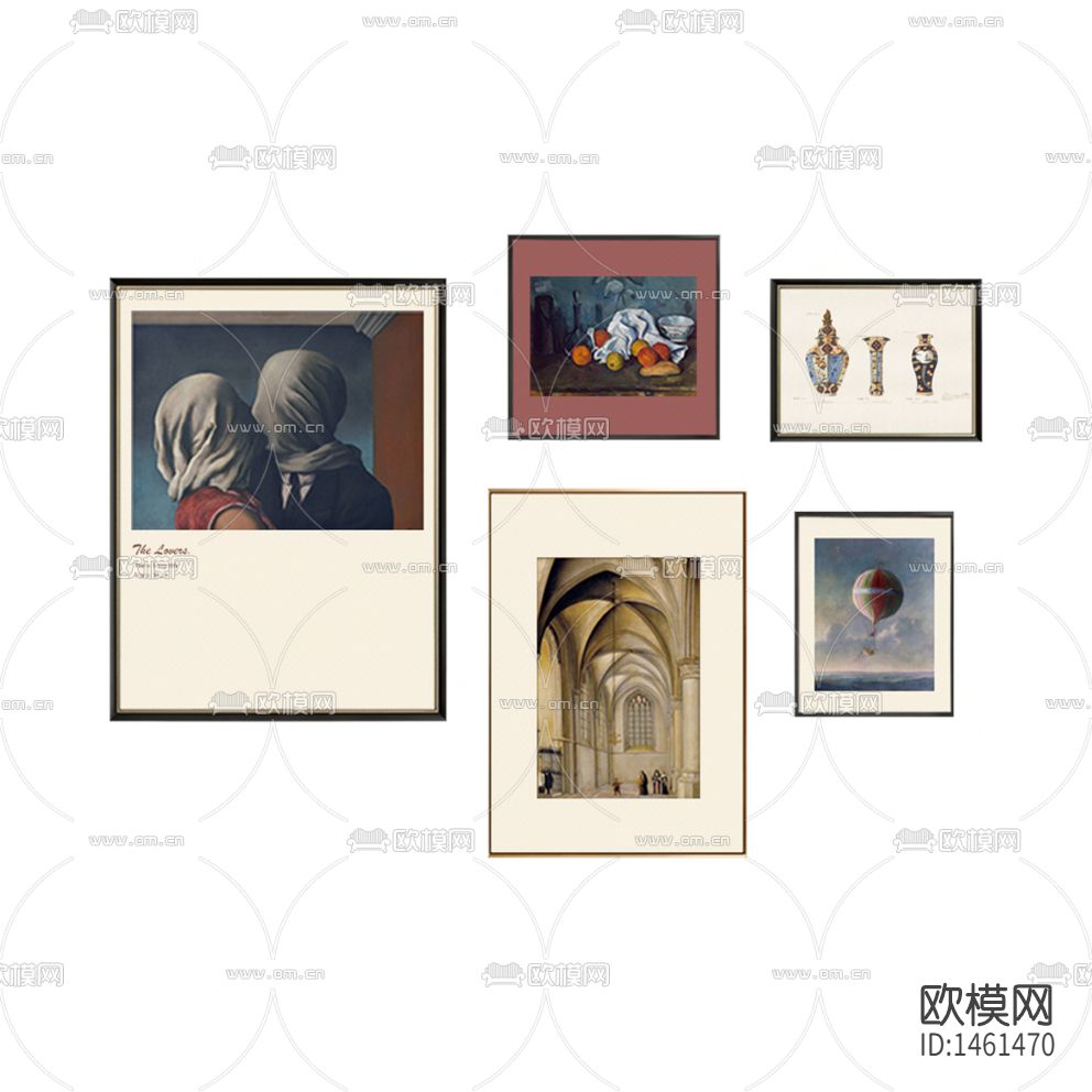 现代简约装饰挂画