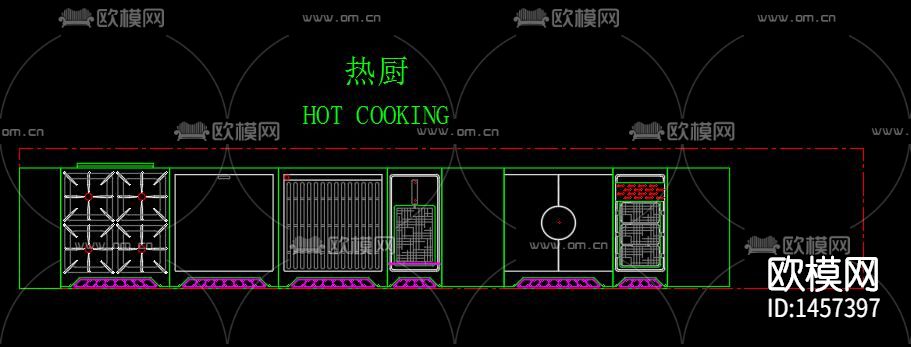 奶茶店cad施工图