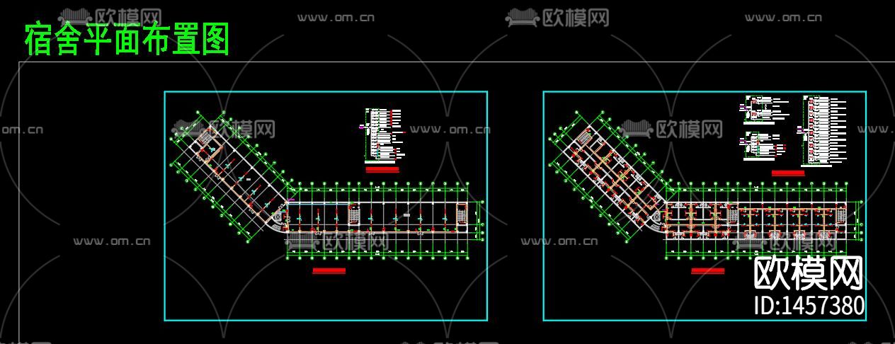 制衣厂电气cad图下载（渲染图7）