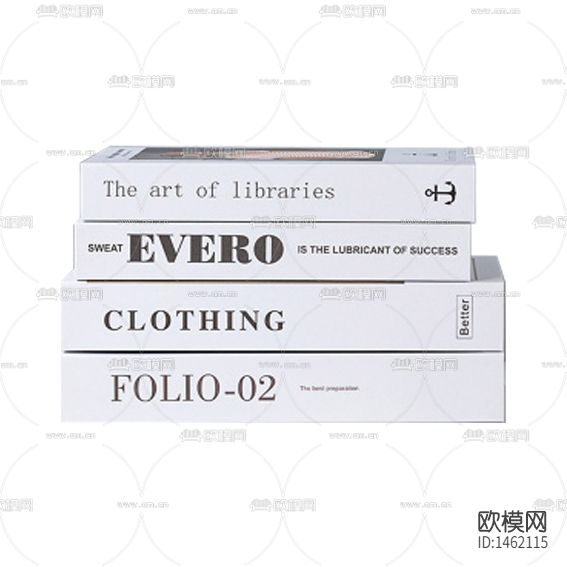 现代简约创意书籍摆件