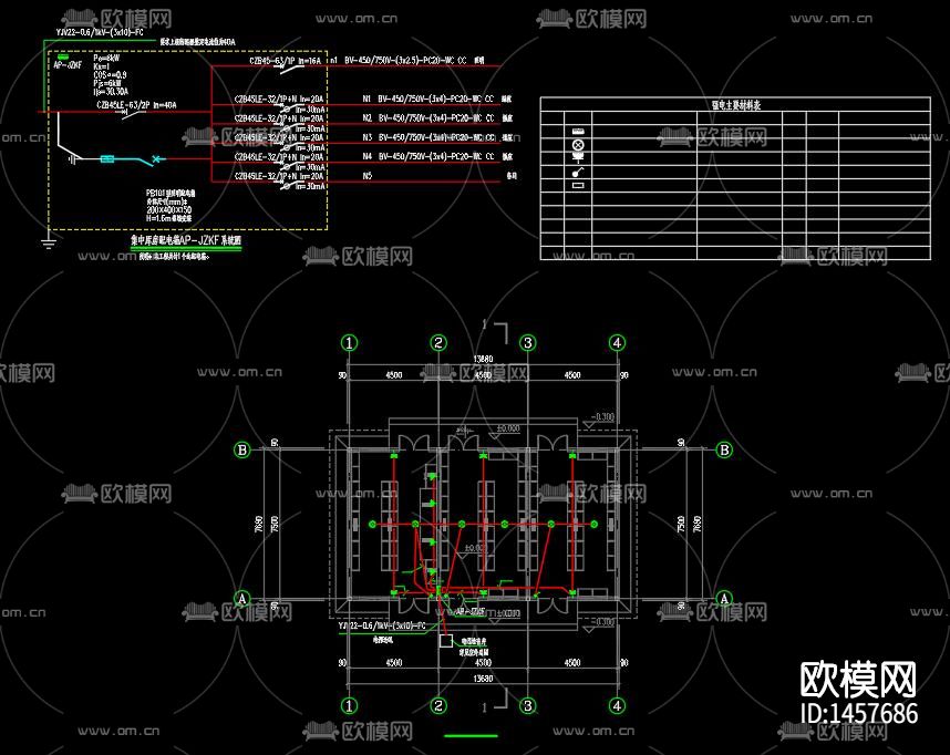 猪养殖建设项目集中库房cad施工图下载（渲染图7）
